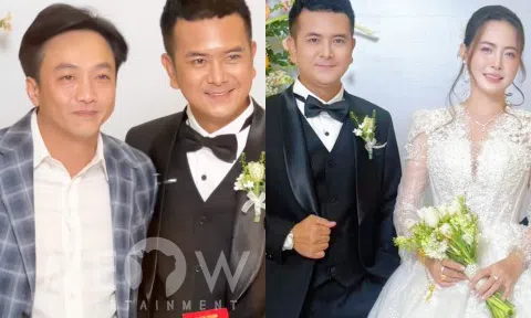 Đám cưới "bé An" Hùng Thuận: Cường Đô La và dàn sao Việt đổ bộ, nhan sắc cô dâu gây chú ý