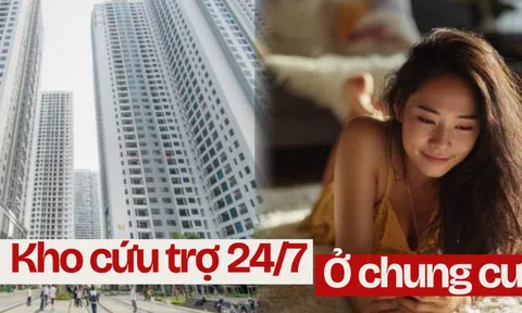 "Kho cứu trợ" 24/7 ở chung cư, thứ mà nhà mặt đất không bao giờ có được