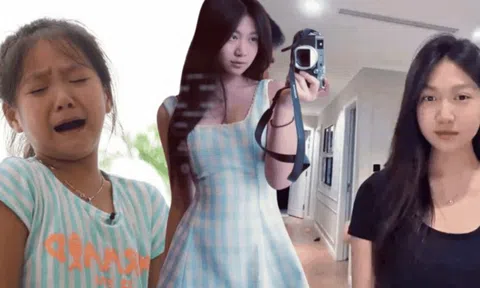 "Bé Chíp" con gái diễn viên Mạnh Trường: Tuổi 16 xinh như hoa, tóc mây bồng bềnh chuẩn tiểu công chúa
