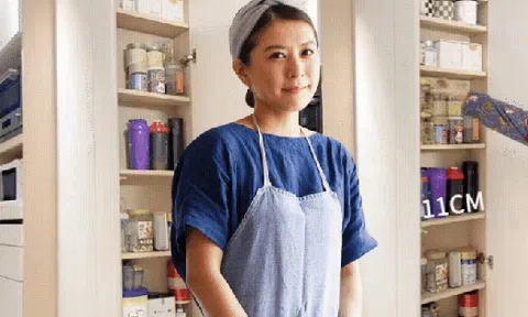 Căn bếp vẻn vẹn 5m2 nhưng "vi diệu" đến mức chị em phải bất ngờ đến từng chi tiết
