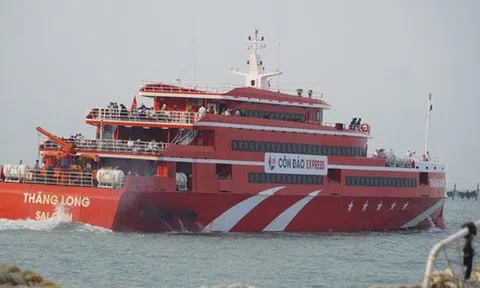 NÓNG: Tạm ngưng tuyến tàu cao tốc Vũng Tàu - Côn Đảo từ hôm nay đến 25-7