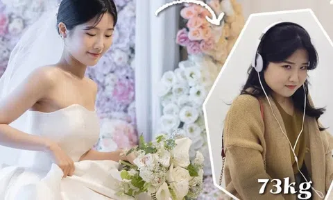 Cô dâu Hàn giảm 24kg trước ngày cưới, vẫn ăn ngon mà không cần tập luyện