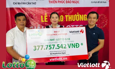 Tính năng chia giải Độc đắc của Lotto 5/35 có gì hấp dẫn?