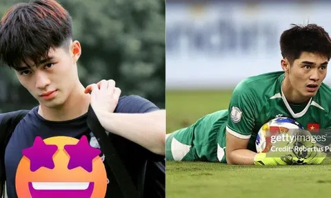 Thủ môn điển trai giúp U23 Việt Nam vô địch, viral trên MXH với khoảnh khắc "ôm bóng như ôm người yêu"