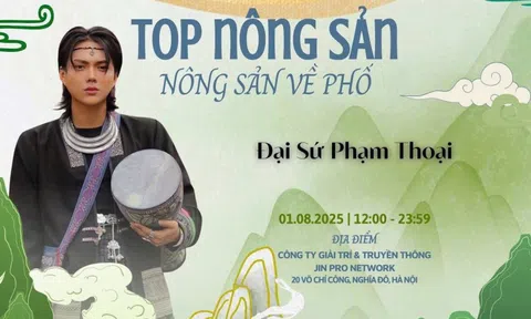 Phạm Thoại tuyên bố làm "đại sứ" bán nông sản tại VIETNAM OCOPEX 2025: Bộ Công Thương nói gì?
