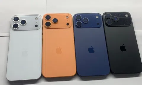 Cận cảnh 14 màu mới trên iPhone 17, iPhone 17 Pro Max