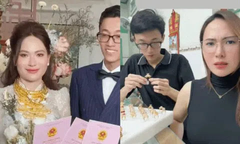 Tình hình hôn nhân hiện tại của con trai chủ tiệm vàng Vĩnh Long có hồi môn khủng 20 cây vàng, biệt thự 20 tỷ