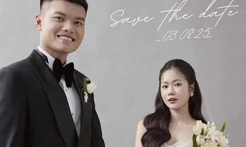 Ngôi sao U23 Việt Nam lên xe hoa với hotgirl ngân hàng, dàn tuyển thủ Duy Mạnh, Xuân Mạnh chúc mừng