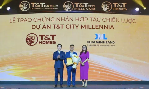Khải Hoàn Land - Tập đoàn T&T Group: Ký kết hợp tác chiến lược