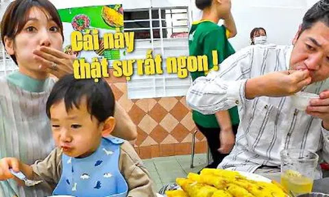 Khách Nhật ngất ngây trước 1 món bánh Việt Nam, thốt lên “thật sự rất ngon, cực kỳ thích”