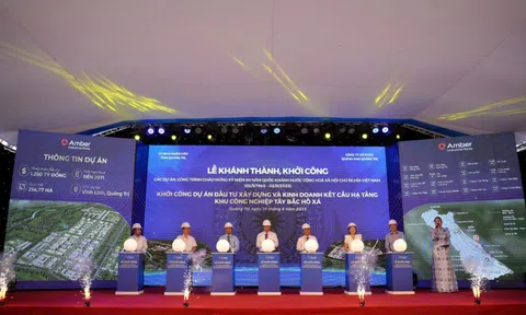 Khởi công KCN Tây Bắc Hồ Xá - Tâm điểm đầu tư tại Bắc Trung Bộ