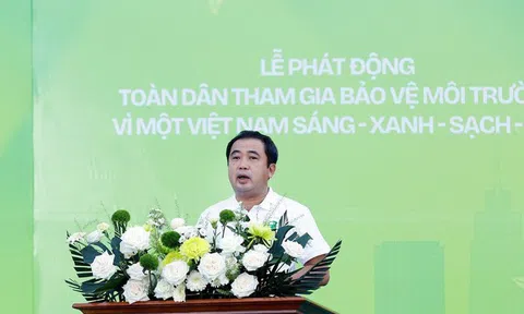 Quyền Bộ trưởng Bộ NN&MT đánh giá Hà Nội đã thể hiện vai trò tiên phong trong công tác vệ sinh môi trường