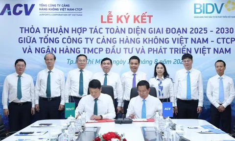 BIDV và ACV ký kết hợp tác toàn diện giai đoạn 2025-2030