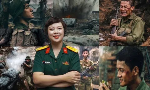 Nữ thượng tá hot nhất dịp lễ 2/9: Nữ tướng của điện ảnh chiến tranh Việt Nam, khiến cả triệu người bật khóc