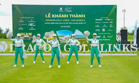 Dragon Golf Links khánh thành giai đoạn 2: Hoàn thiện 27 hồ golf tiêu chuẩn quốc tế