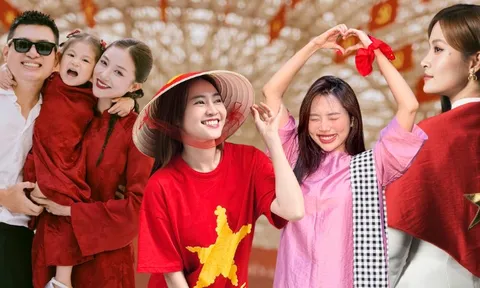 Dàn sao nhuộm đỏ MXH, không khí vui hơn Tết: Outfit xịn nhất chính là "merch quốc dân"