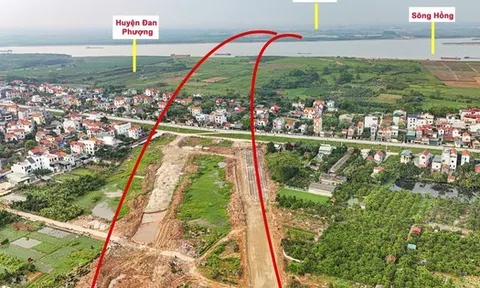 Hàng triệu người dân Hà Nội, Hưng Yên đón tin vui lớn: 2 “siêu cầu” vượt sông Hồng trị giá 15.000 tỷ sắp được khởi công, khoảng cách di chuyển chuẩn bị được rút ngắn