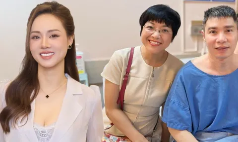 MC Thảo Vân thăm NSND Công Lý khi bạo bệnh, vợ hiện tại có động thái khiến dân mạng tấm tắc: Có phúc!