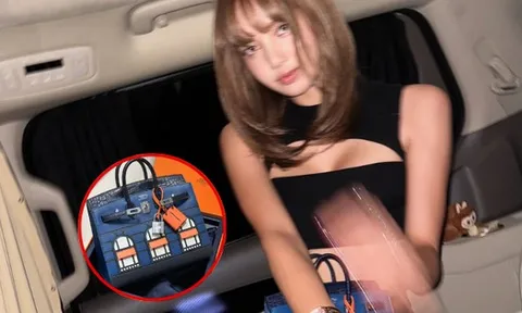 Lisa khiến truyền thông Mỹ dậy sóng vì chiếc túi Hermès 8 tỷ