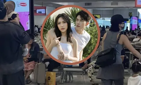 HOT: Rầm rộ ảnh Diệu Nhi - Anh Tú bế 2 con đi chơi