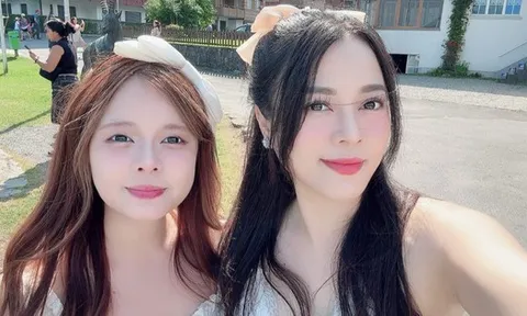 Con gái lớn của hot mom Hằng Túi gây "choáng" với nhan sắc thiếu nữ: Đúng chuẩn "phiên bản tuổi 16" của mẹ