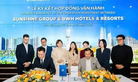 Sunshine Group "bắt tay" BWH Hotels, đưa tiêu chuẩn vận hành quốc tế đến Noble Crystal Long Bien và Noble Palace Tay Thang Long