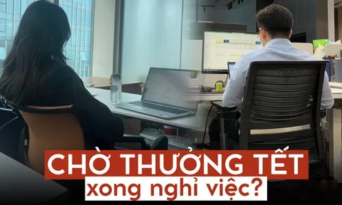 Cố đi làm chỉ vì thưởng Tết