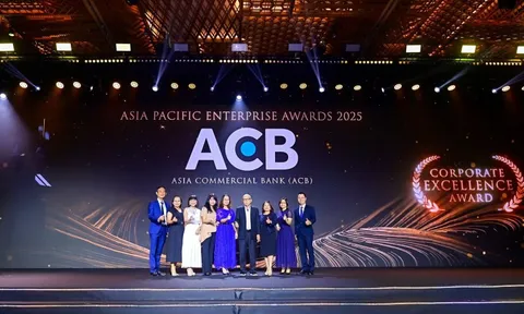 ACB được vinh danh doanh nghiệp xuất sắc châu Á