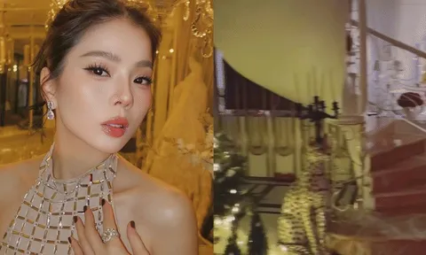 Loá mắt khung cảnh bên trong biệt thự đắt đỏ, 3,6 tỷ chỉ xây được cái cổng của Lệ Quyên