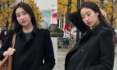 Đỗ Mỹ Linh khoe visual xinh đẹp giữa tin đồn mang thai lần 2, chồng Chủ tịch nói 1 câu đủ thấy cực yêu vợ