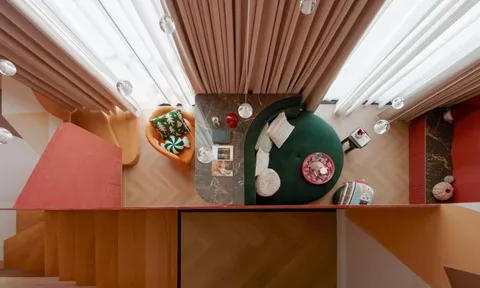 Nghệ thuật 'kéo giãn' không gian căn hộ 50m2