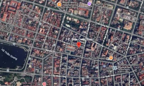 Hà Nội cho phép chuyển mục đích sử dụng 558m2 "đất vàng" phố Trần Quốc Toản để xây khách sạn