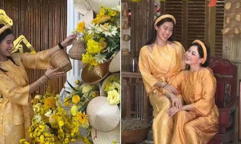 "Thập cẩm" như Tết nhà tỷ phú Johnathan Hạnh Nguyễn: Mặc áo bà ba, gói bánh tét rồi... đánh pickleball!