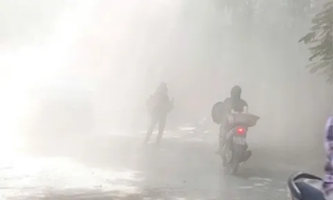 Không khí Hà Nội sáng nay (3/2) chạm ngưỡng xấu, ô nhiễm lan rộng nhiều khu vực