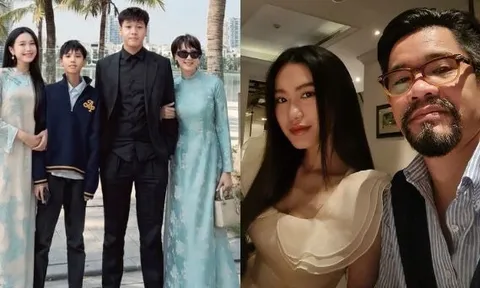 Khung hình nhà vợ "cực phẩm" của Văn Hậu: Mẹ vợ trẻ đẹp đọ sắc Doãn Hải My, vì sao bố vợ luôn vắng mặt?