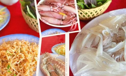 Du Xuân dọc miền biển: Ghé Vũng Áng ăn mực nhảy - đệ nhất gỏi của giới sành ăn