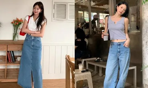 Mặc đẹp rất đơn giản nếu chị em có 4 món đồ denim đang là mốt