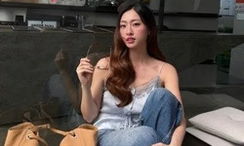 Lương Thùy Linh "đu" trend đồ ngủ, thoạt nhìn rất xinh nhưng vẫn vấp chê bai từ cư dân mạng