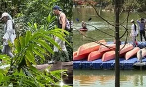 "Tóm gọn" mỹ nhân showbiz và chồng sĩ quan đưa con gái đi chơi, ngoại hình ái nữ thành tâm điểm