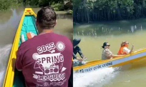 Khách Tây ôm tim trước màn lái võ lãi đẳng cấp tại miền Tây