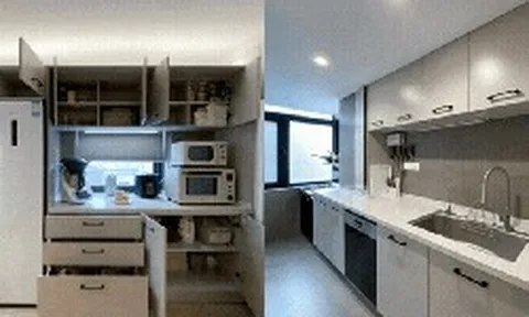 Căn hộ 54m² cho 3 thế hệ sống chung: Từ 2 phòng ngủ cải tạo thành 4 phòng riêng, không gian nhỏ nhưng ai cũng thoải mái