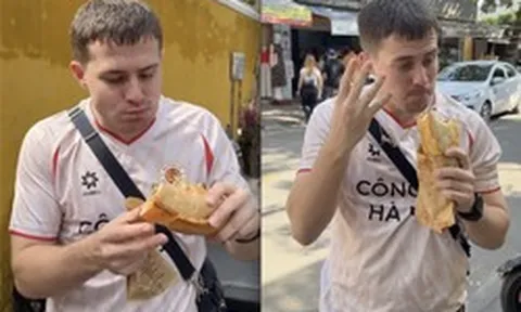 Không ngờ tới điều mà khách Tây này làm với bánh mì Việt