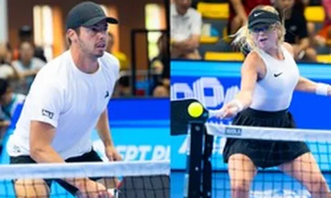 Đẳng cấp thế giới hội tụ: Anna Thu Thuỷ, Ben Johns thắng dễ Parenteau và Oncins giành vé vào bán kết PPA Asia 1000 Hanoi Cup