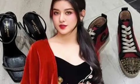 Drama pass đồ của Á hậu Huyền My chưa dừng lại: Đôi giày từng đăng bán giá 1,5 triệu năm 2024 nay tăng giá lên thành 6,9 triệu