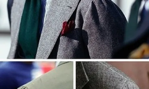 Phong cách suit vai nhăn và cà vạt thắt lệch: Tưởng suồng sã nhưng lại là biết chơi