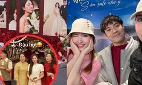 Hoà Minzy về quê ăn cưới em gái Văn Toàn, bị trêu là "em dâu hụt"