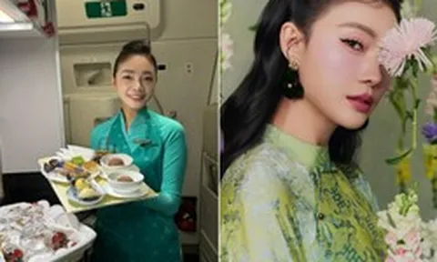 "Hoa khôi" tiếp viên Vietnam Airlines, từng gây bão mạng 10 năm trước giờ thế nào?