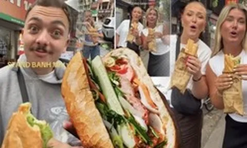 Ăn bánh mì thôi chưa đủ, khách Tây còn “chế” luôn thành bài hát gây sốt