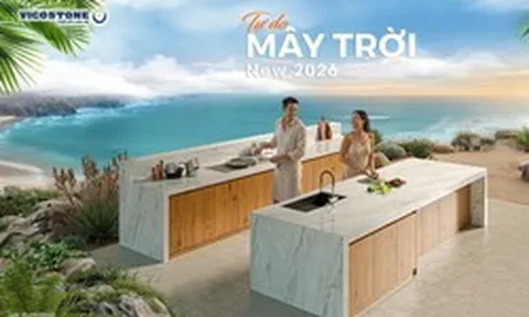 VICOSTONE ra mắt bộ sưu tập 2026: Đánh thức cảm xúc trong mọi không gian