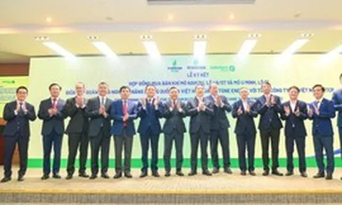 Petrovietnam và PV GAS ký kết dự án phát triển mỏ Nam Du - U Minh